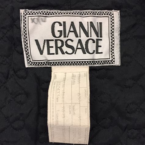 fake gianni versace clothes|vintage gianni versace label.